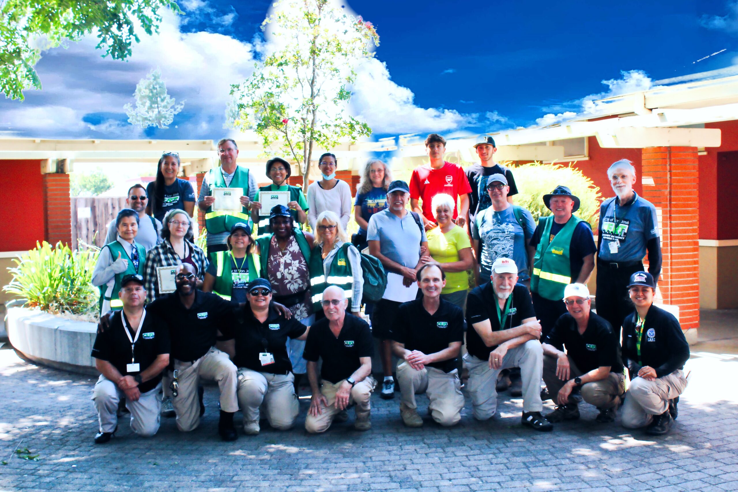 CERT Rodeo Group Picture from July 20th 2024